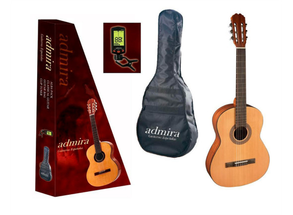 Admira Pack de Guitarra Clássica 3/4 Natural Admira Pack de Guitarra Clássica 3/4 Natural